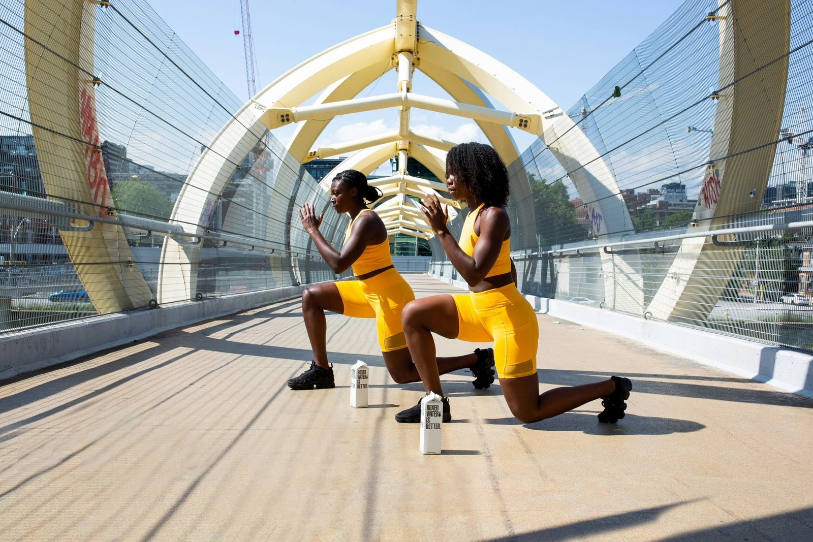 woman in yellow shorts woman in yellow shorts sitting on yellow chair
